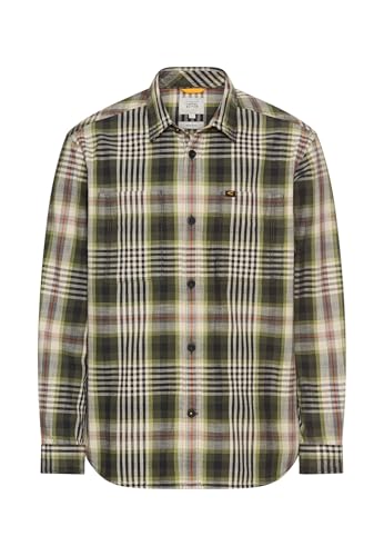 camel active Herren Langarm Hemd mit Kentkragen und Brusttaschen Moosstein, menswear-6XL von camel active