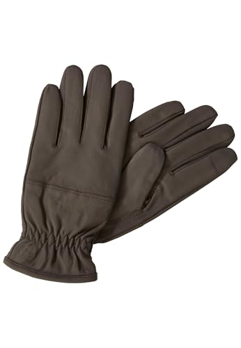 camel active Herren Lederhandschuhe mit Screen-Tab Funktion Dunkelbraun, menswear-XXL von camel active