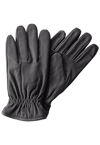 camel active Herren Lederhandschuhe mit Touchscreen Funktion Schwarz menswear-XXL von camel active