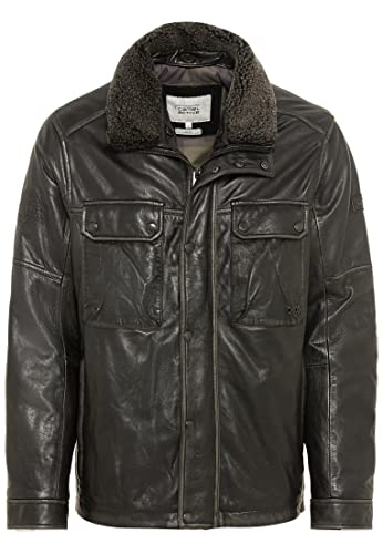 camel active Leather Blouson Herren, Anthrazit, 58 camel active Leather Blouson Herren, Anthrazit, 58 von camel active