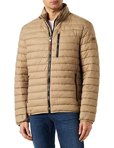 camel active Herren Leichte Steppjacke ohne Kapuze Blouson, Beige, 26 von camel active