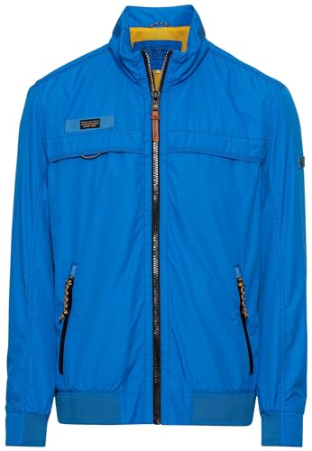 camel active Herren Leichter Blouson aus recyceltem Polyester Blau menswear-52 von camel active