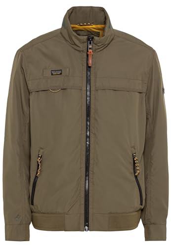 camel active Herren Leichter Blouson aus recyceltem Polyester Braun, menswear-54 von camel active