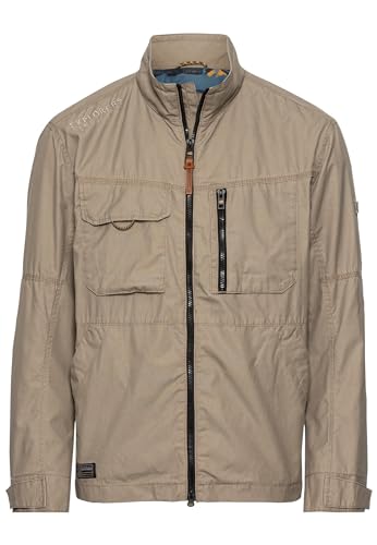 camel active Herren Leichter Blouson mit Stehkragen Beige menswear-56 von camel active