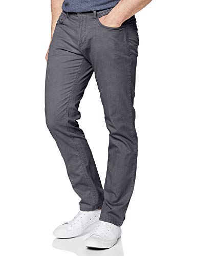 camel active Herren 488325 Loose Fit Jeans, Grau, W32/L34 (Herstellergröße: 32/34) von camel active