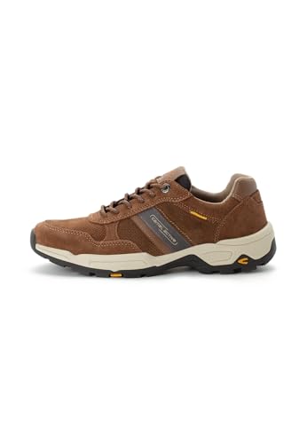 camel active Herren Low-Top Sneaker, Männer Halbschuhe,Wechselfußbett,wasserabweisend,Freizeitschuhe,Turnschuhe,Desert,46 EU von camel active