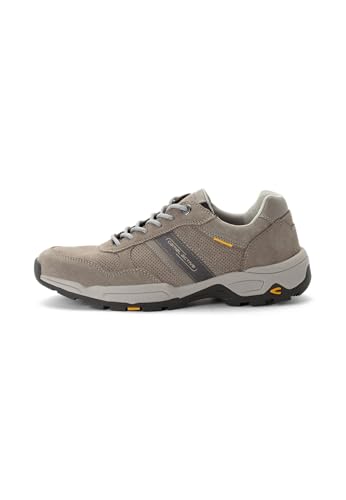 camel active Herren Low-Top Sneaker, Männer Halbschuhe,Wechselfußbett,wasserabweisend,Strassenschuhe,Freizeitschuhe,grau,42 EU von camel active