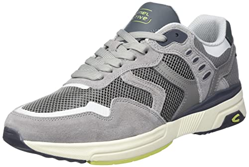 camel active Herren Move Sneaker, Grey, 41 EU von camel active