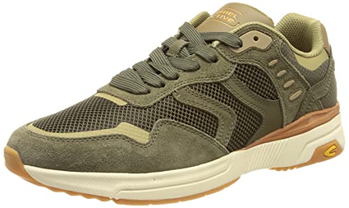 camel active Herren Move Sneaker, Olive, 41 EU von camel active