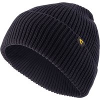 camel active Herren Strickmütze blau Schur-Wolle von camel active