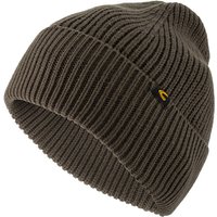 camel active Herren Strickmütze grau Schur-Wolle von camel active
