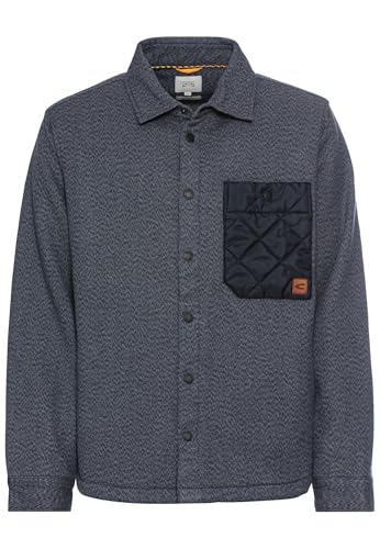 camel active Herren Overshirt aus Reiner Baumwolle Nachtblau, Menswear-XXL camel active Herren Overshirt aus Reiner Baumwolle Nachtblau, Menswear-XXL von camel active