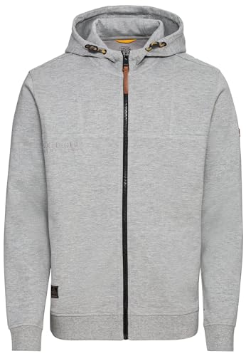 camel active Herren Performance Sweatjacke mit Kapuze Grau Menswear-M von camel active