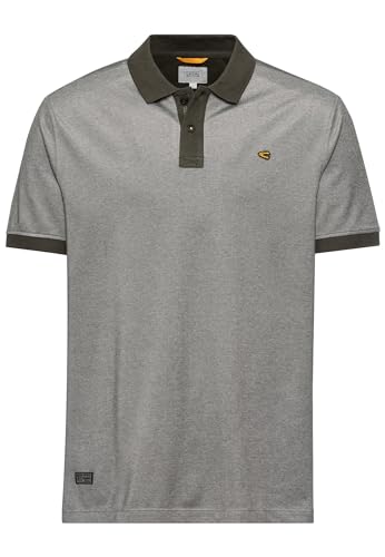 camel active Herren Piqué Poloshirt mit Cooling Effekt Dunkelgrün, Menswear-XL von camel active