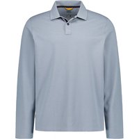 camel active Herren Polo-Shirt blau Baumwoll-Piqué von camel active