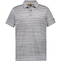 camel active Herren Polo-Shirt grau meliert von camel active