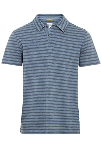 camel active Herren Poloshirt aus Reiner Baumwolle Blau, Menswear-XXL von camel active