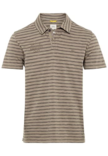 camel active Herren Poloshirt aus Reiner Baumwolle Khaki Menswear-M von camel active