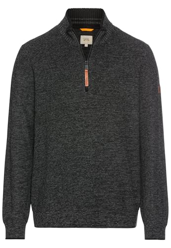 camel active Herren Pullover aus einem Baumwollmix Asphalt menswear-6XL von camel active