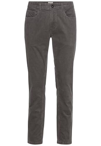 camel active Herren Regular Fit 5-Pocket Cordhose Steingrau, menswear-33/30 von camel active