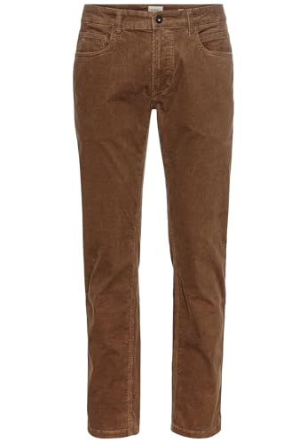 camel active Herren Regular Fit 5-Pocket Cordhose Braun, menswear-33/32 von camel active