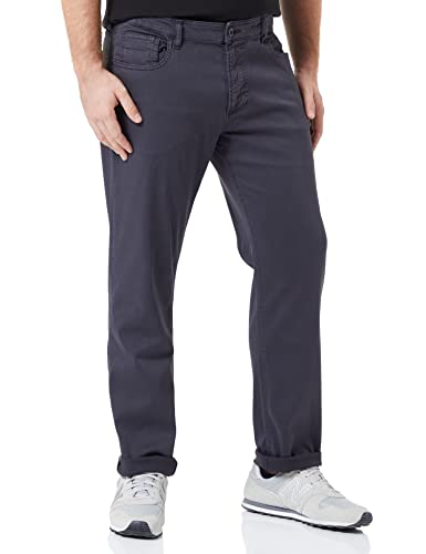 camel active Herren Regular Fit 5-Pocket Hose 30 Dunkelgrau menswear-35/30 von camel active