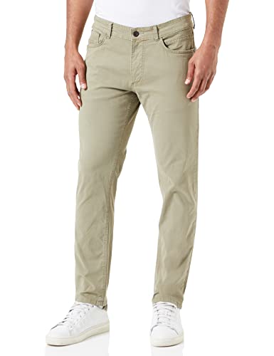 camel active Herren Regular Fit 5-Pocket Hose 34 Khaki menswear-35/34 von camel active