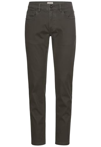 camel active Herren Regular Fit 5-Pocket Hose Blattgrün, menswear-35/34 von camel active