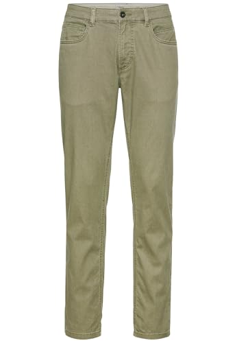 camel active Herren Regular Fit 5-Pocket Hose Grün, menswear-35/30 von camel active