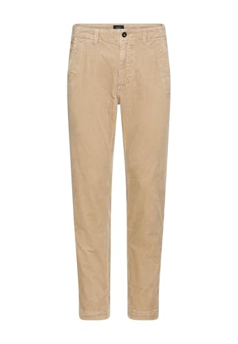 camel active Herren Regular Fit Chino Hose aus Cord Beige, menswear-32/34 von camel active