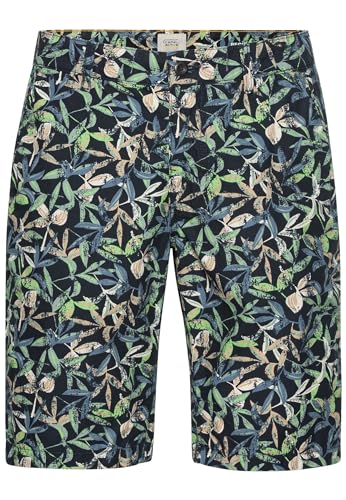 camel active Herren Regular Fit Chino Short mit Allover-Print Mehrfarbig, menswear-34IN von camel active