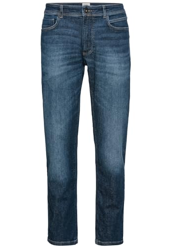 camel active Herren Regular Fit Houston Stretch Jeanshose Dunkelblau, menswear-38/30 von camel active