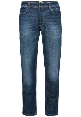 camel active Herren Regular Fit Houston Stretch Jeanshose 32 Dunkelblau menswear-44/32 von camel active