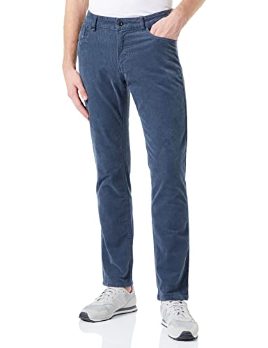 camel active Herren Regular Fit 5-Pocket Hose 32 Blau menswear-33/32 von camel active