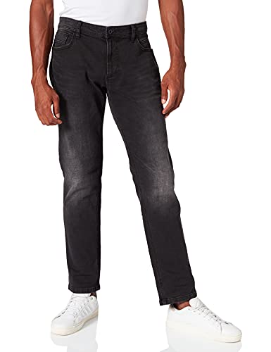 camel active Herren Regular fit Houston Hose, Schwarz, 36W / 30L von camel active