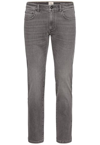 camel active Herren Relaxed Fit 5-Pocket fleXXXactive® Jeans Grau, menswear-34/30 von camel active