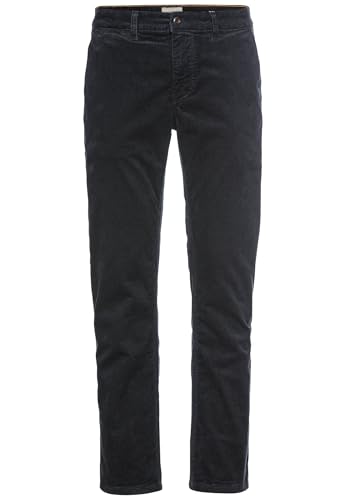 camel active Herren Relaxed Fit Cord Chino mit Thermofutter Dunkelblau, menswear-32/34 von camel active