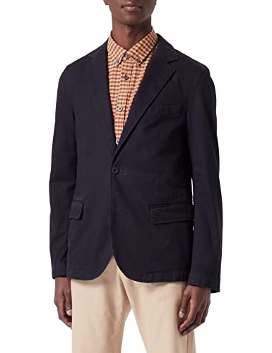 camel active Herren Sakko aus einem Baumwolltwill Dunkelblau, menswear-52 von camel active