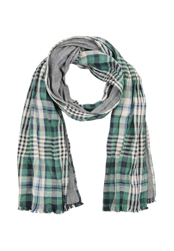 camel active Herren Schal aus reiner Baumwolle Tannengrün, menswear-OS von camel active