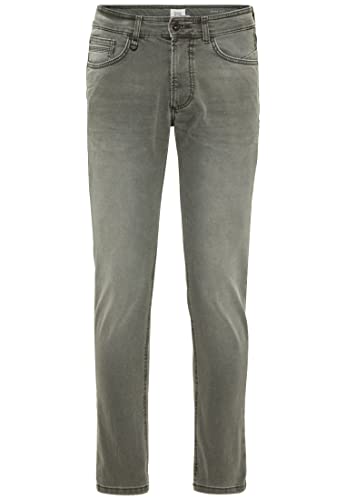 camel active Herren Slim Fit 5-Pocket Jeans 32 Oliv Braun menswear-34/32 von camel active