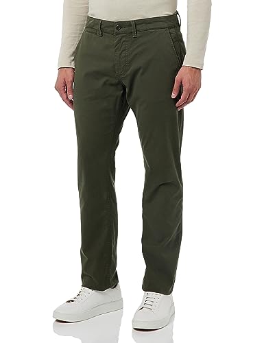 camel active Herren Slim Fit Chino 30 Dunkel Khaki menswear-34/30 von camel active