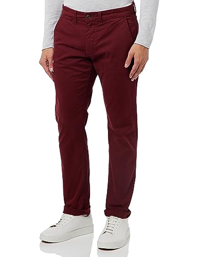 camel active Herren Slim Fit Chino 30 Rot menswear-34/30 von camel active