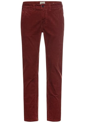 camel active Herren Slim Fit Cord Chino Ziegelrot, menswear-40/32 von camel active