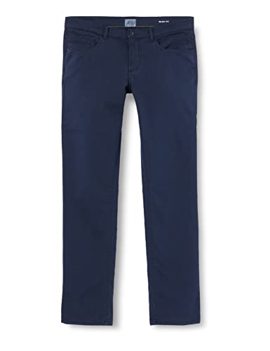 camel active Herren Slim fit Baumwoll 5-Pocket Hose Madison Jeans, Dunkel Blau, 31W / 32L von camel active