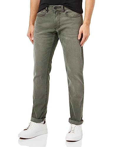 camel active Herren Slim fit Colour-Denim Madison Jeans, Grün, 33W / 36L camel active Herren Slim fit Colour-Denim Madison Jeans, Grün, 33W / 36L von camel active
