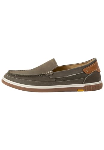 camel active Herren Slipper aus echtem Nubukleder Dunkelgrün menswear-45 von camel active