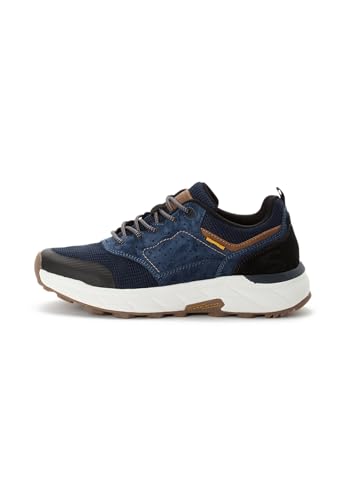 camel active Herren Sneaker aus Nubukleder und Textil Blau, menswear-44 von camel active