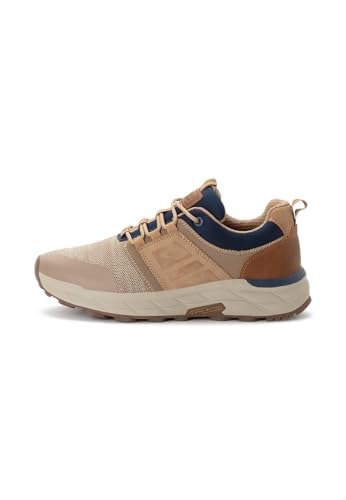 camel active Herren Sneaker aus einem Materialmix Beige, menswear-40 von camel active