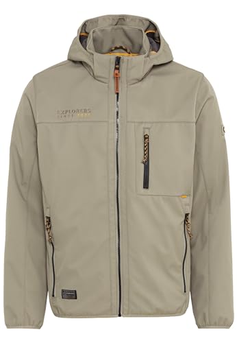 camel active Herren Softshell Jacke aus recyceltem Polyester Grün, menswear-58 von camel active