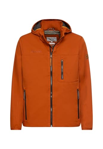 camel active Herren Softshelljacke mit Abnehmbarer Kapuze Zimt, menswear-56 von camel active